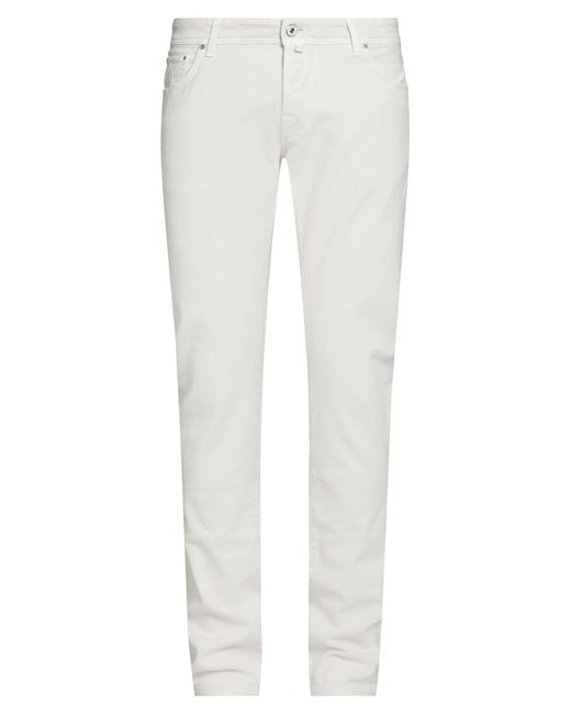 Jacob Cohen White Pants for men