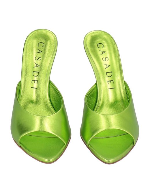 Casadei Green Sandals