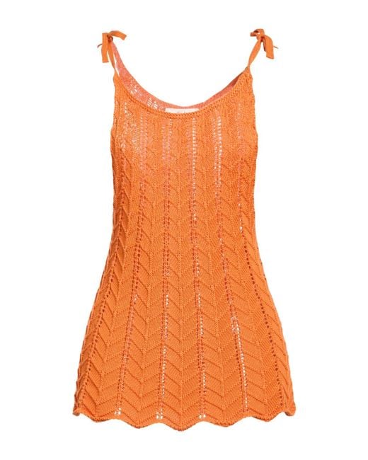 Top Suoli de color Orange