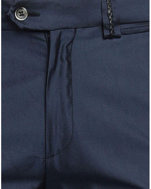 Testoni Blue Trouser for men