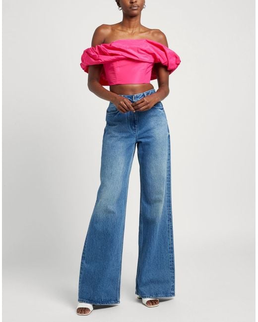 Pinko Pink Fuchsia Top Polyester