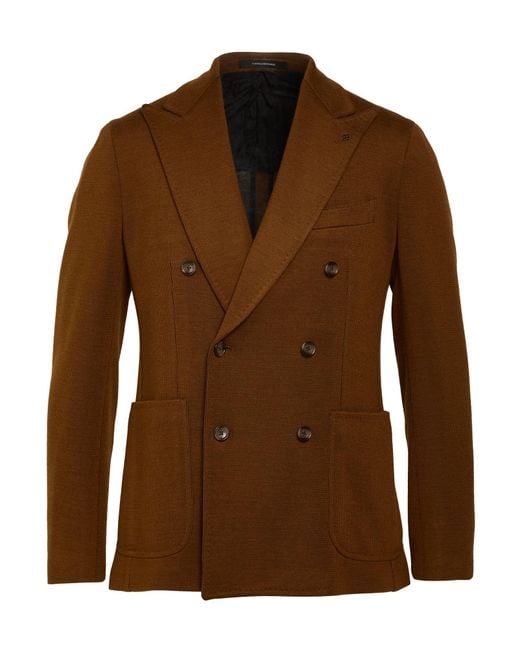 Tagliatore Brown Blazer for men