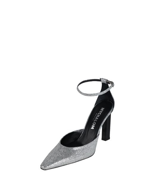 MyChalom Metallic Pumps
