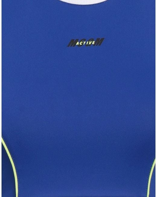MSGM Blue Top