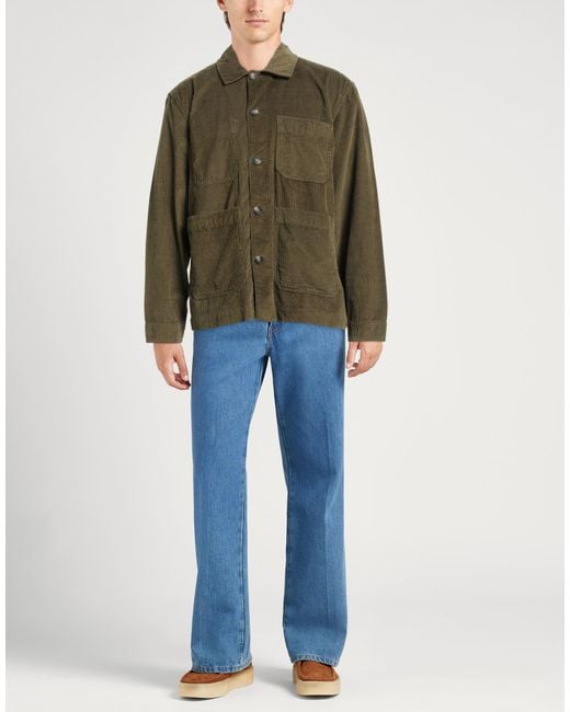 Gant Green Military Jacket Cotton for men