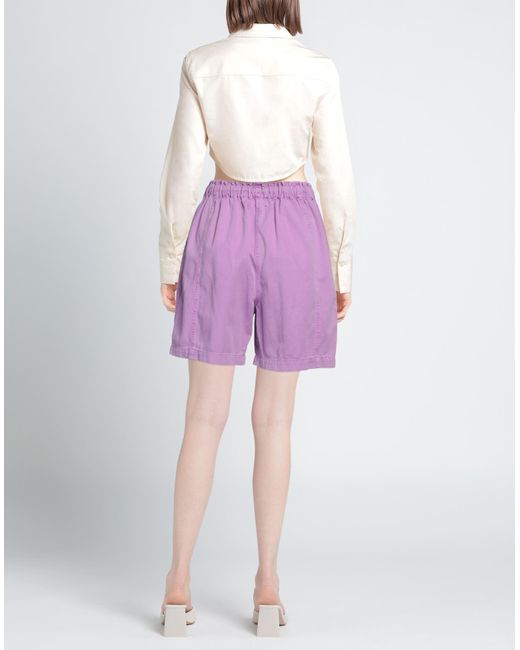 Xirena Purple Shorts & Bermuda Shorts