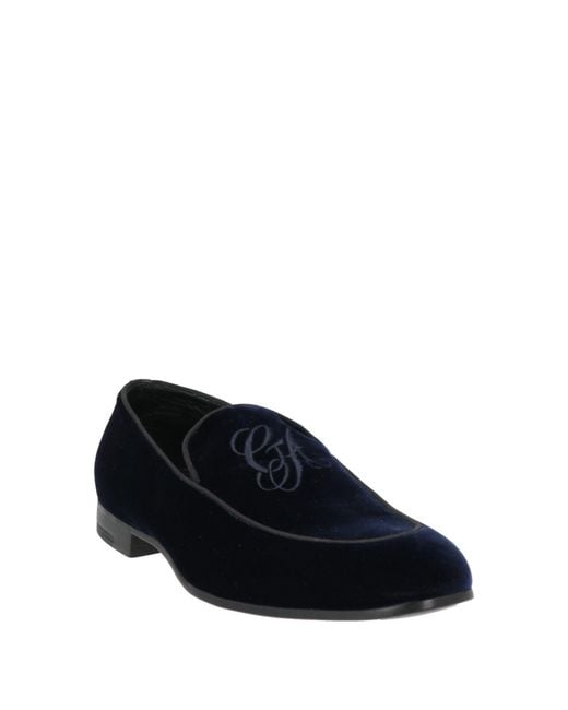 Giorgio Armani Blue Loafers for men