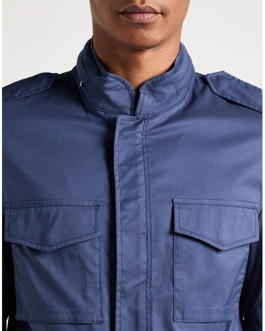 Barba Napoli Blue Jackets for men