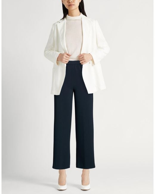 Aspesi Blue Midnight Pants Triacetate, Polyester