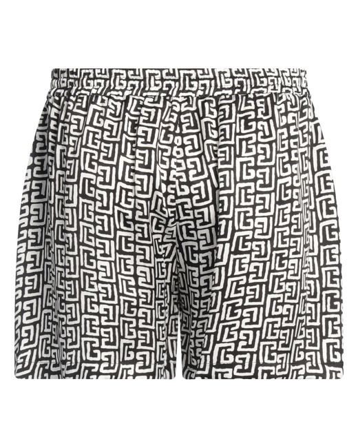 Balmain Black Shorts & Bermuda Shorts for men