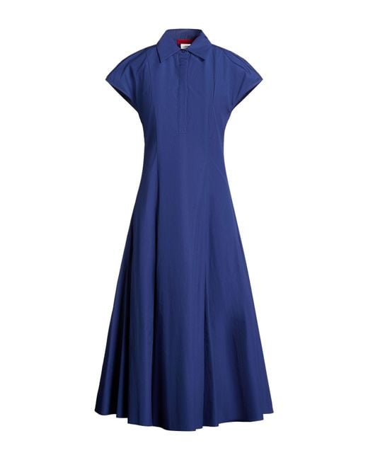 MAX&Co. Blue Midi Dresses