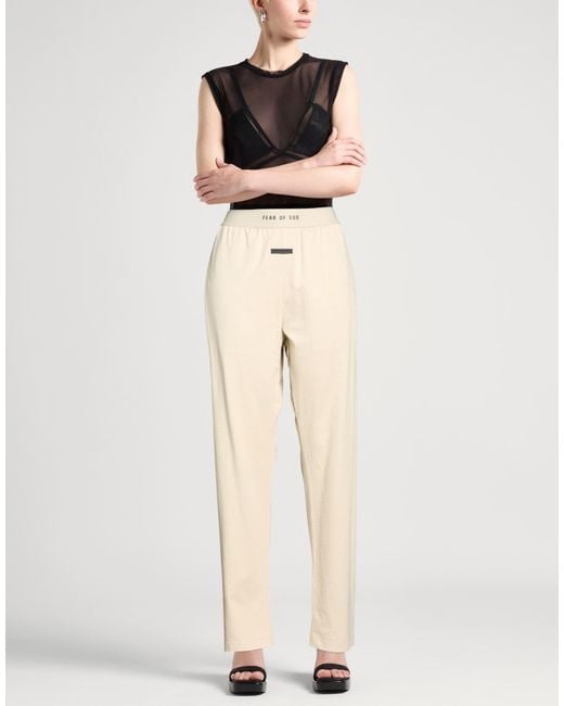 Fear Of God Natural Pants Cotton