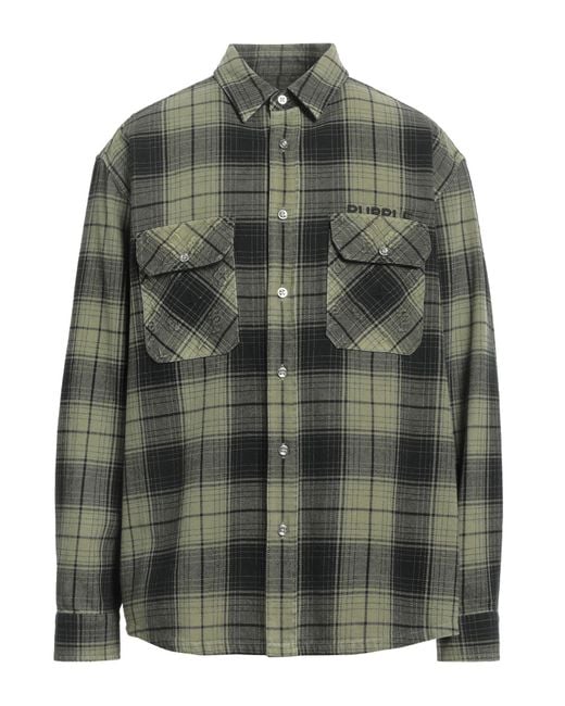 Camisa Purple de hombre de color Green
