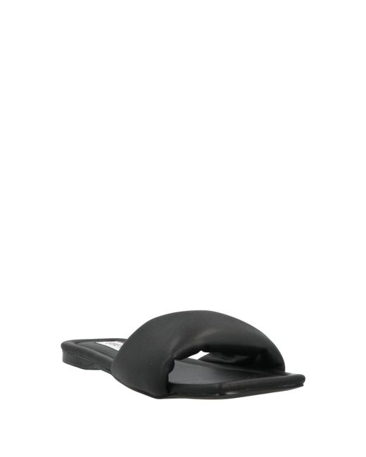 Steve Madden Black Sandals