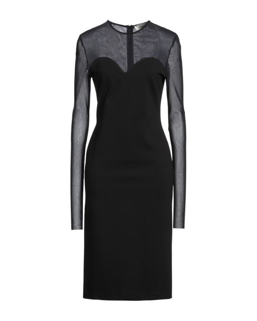 MEIMEIJ Black Midi Dress