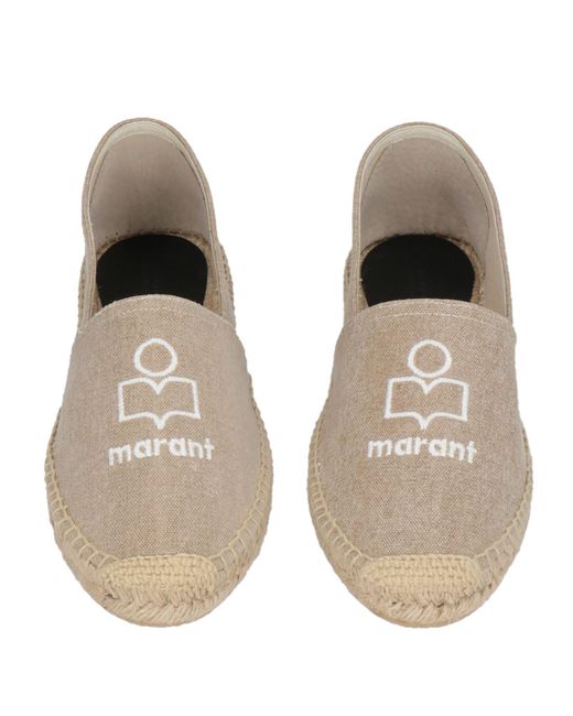 Isabel Marant Natural Canae Canvas Espadrilles