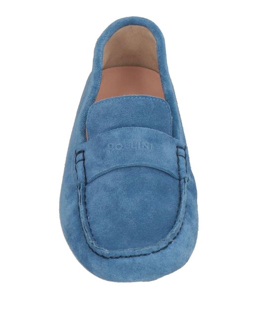 Pollini Blue Loafer