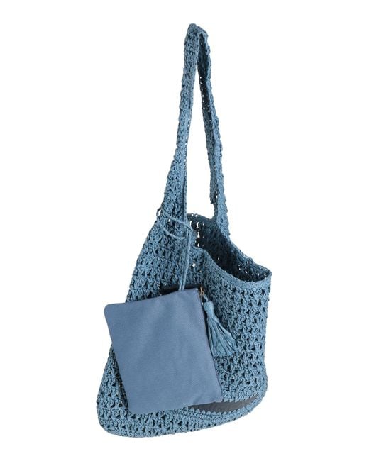 Borsa A Spalla di Maliparmi in Blue
