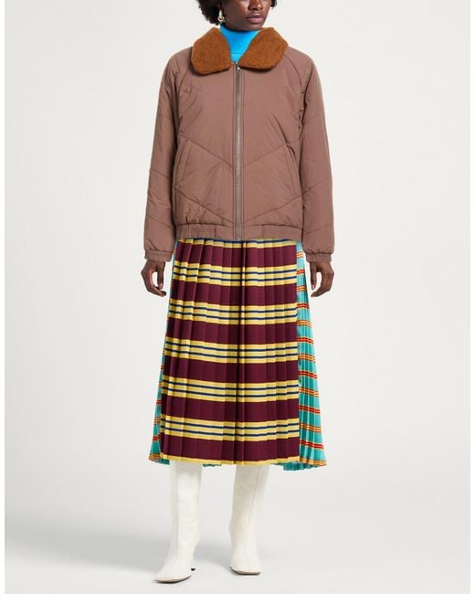 YMC Brown Puffer Recycled Polyamide