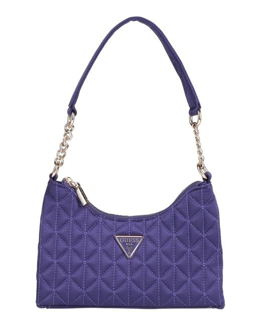 Bolso De Mano Guess de color Purple