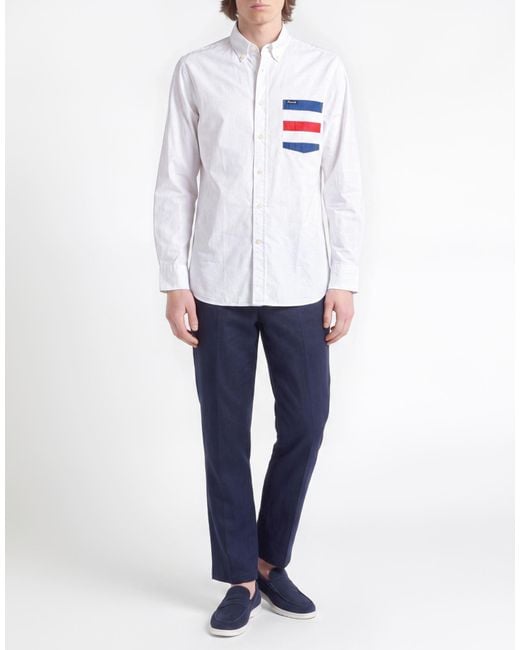 Façonnable White Shirt Cotton for men