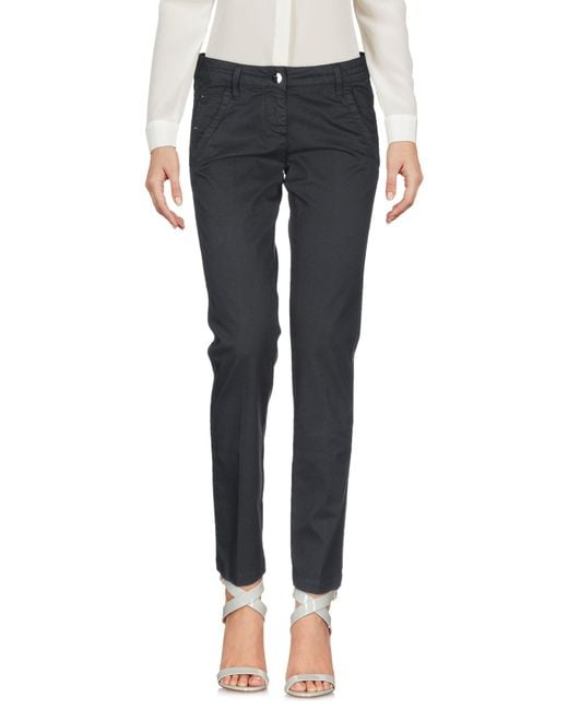 Jacob Cohen Blue Pants Cotton, Elastane