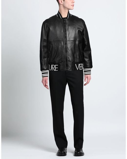 Versace Jeans Couture Black Jacket for men