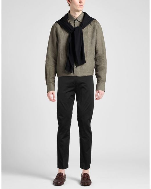 PT Torino Black Pants for men