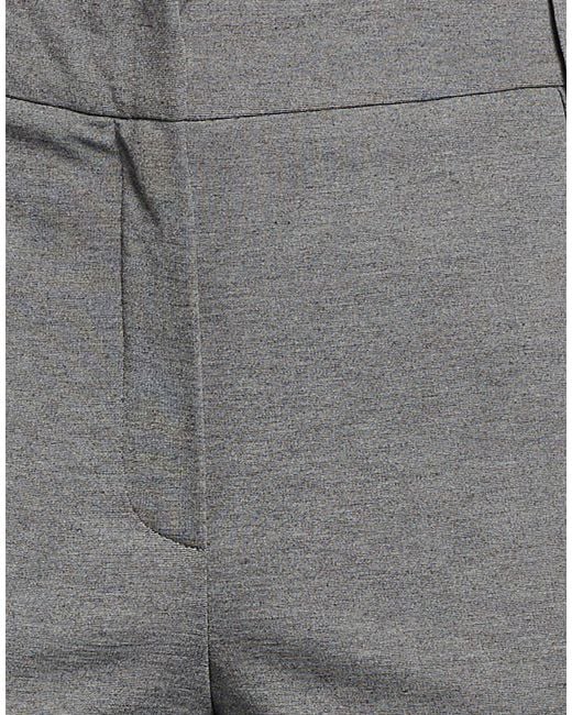 Marella Gray Pants Viscose, Polyamide, Elastane