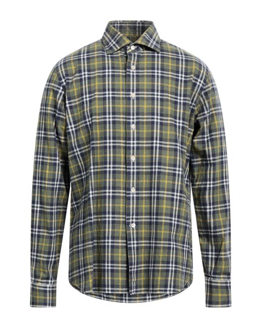 Alessandro Gherardi Gray Shirt Cotton for men