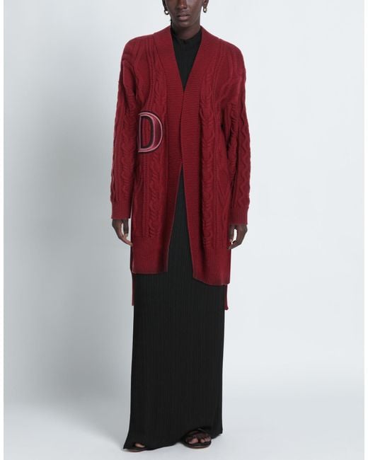 Dondup Red Cardigan