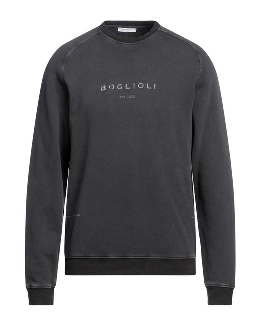 Boglioli Gray Sweatshirt for men