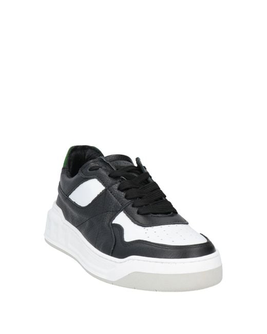 CafeNoir Black Sneakers Leather for men