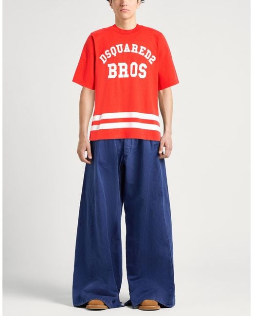DSquared² Red T-Shirts for men