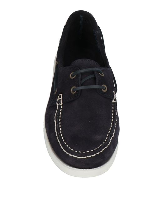 Docksteps Black Loafers Leather for men