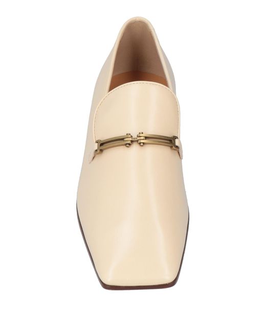 Tod's Natural Blush Loafers Leather