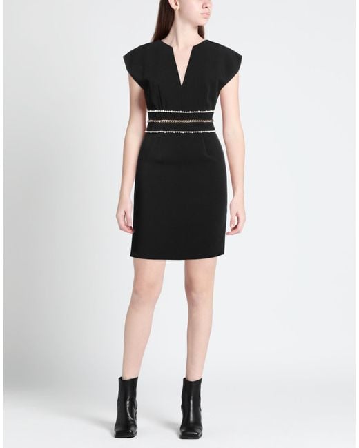 SIMONA CORSELLINI Black Mini Dress