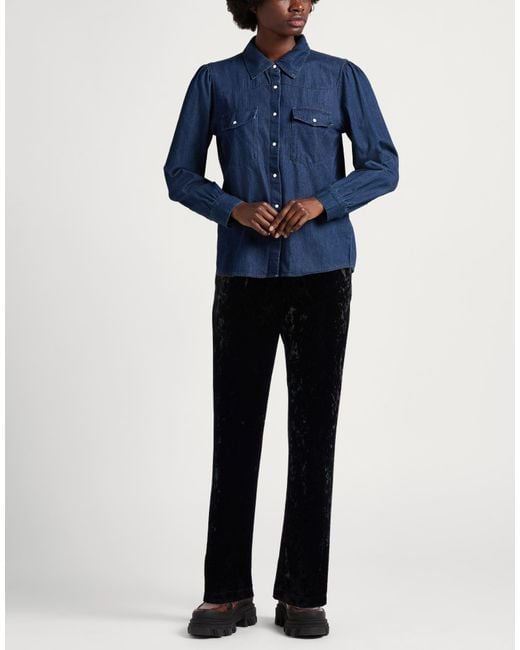 Patrizia Pepe Black Pants Polyester, Elastane