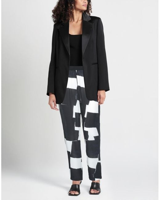 Pierantonio Gaspari Black Pants Viscose