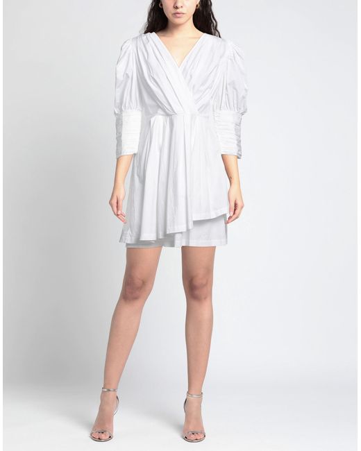 BATSHEVA White Mini-Kleid