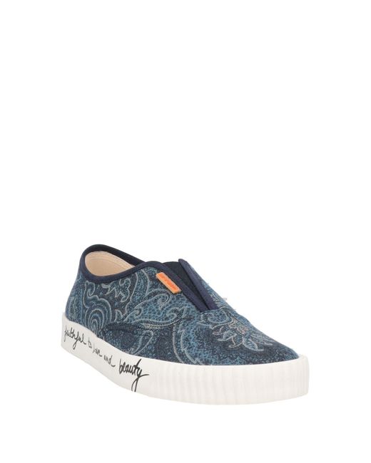Etro Blue Trainers for men