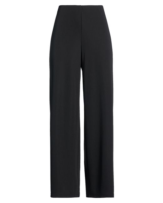 SEVENTY VENEZIA Black Pants Polyester, Elastane