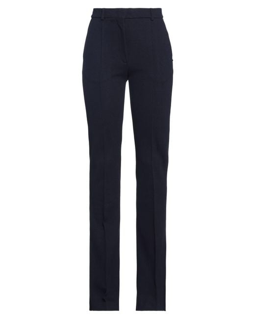 Sportmax Blue Pants Cotton, Polyester, Elastane