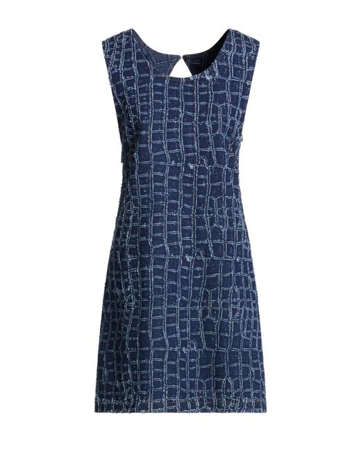 MSGM Blue Mini-Kleid