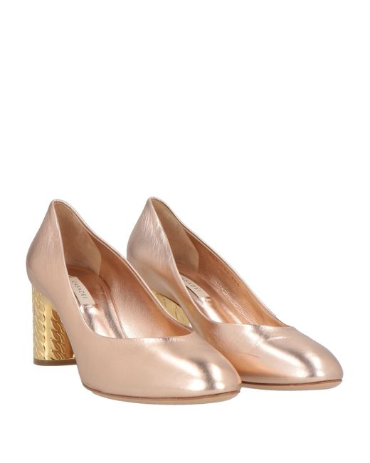 Casadei Natural Pumps Leather