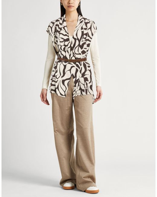 Kocca White Dark Jacket Viscose, Linen