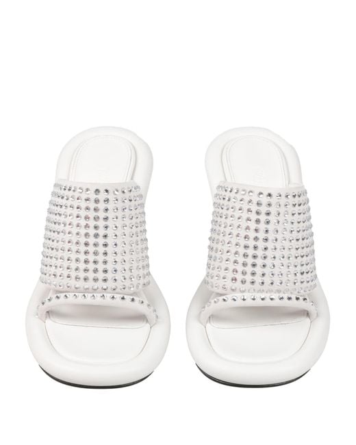 J.W. Anderson White Sandals