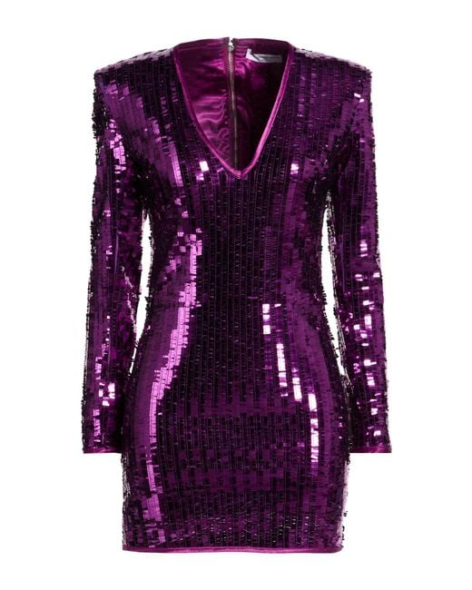 MVP WARDROBE Purple Mini Dresses