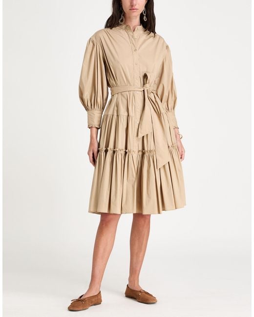 Ralph Lauren Natural Midi Dress