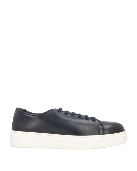 JEROLD WILTON Blue Sneakers Leather for men
